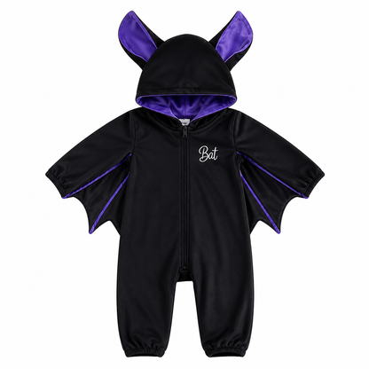 Traje para bebé de murcielago
